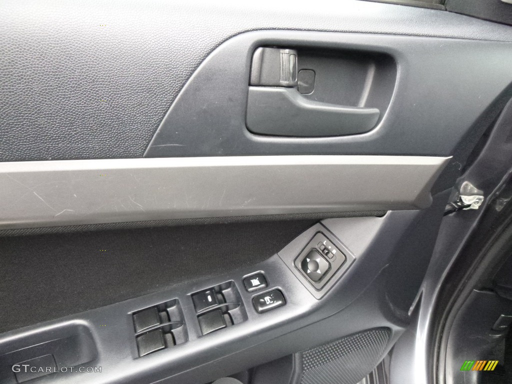 2009 Lancer ES - Graphite Gray Pearl / Black photo #20