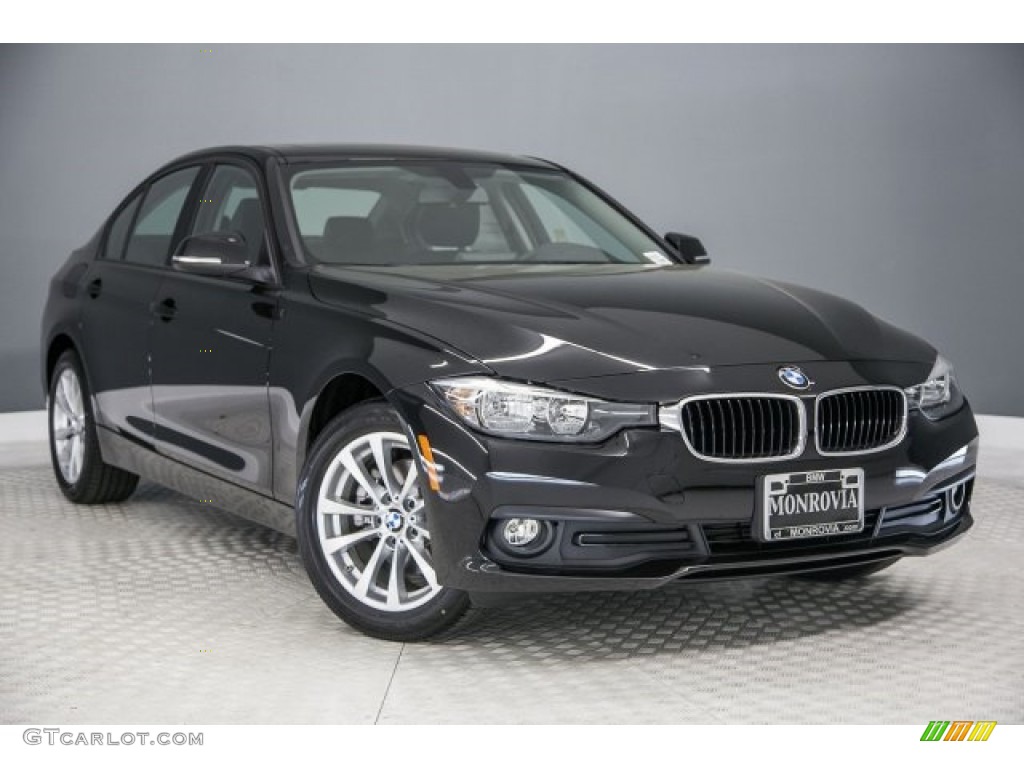 2017 3 Series 320i xDrive Sedan - Jet Black / Black photo #12