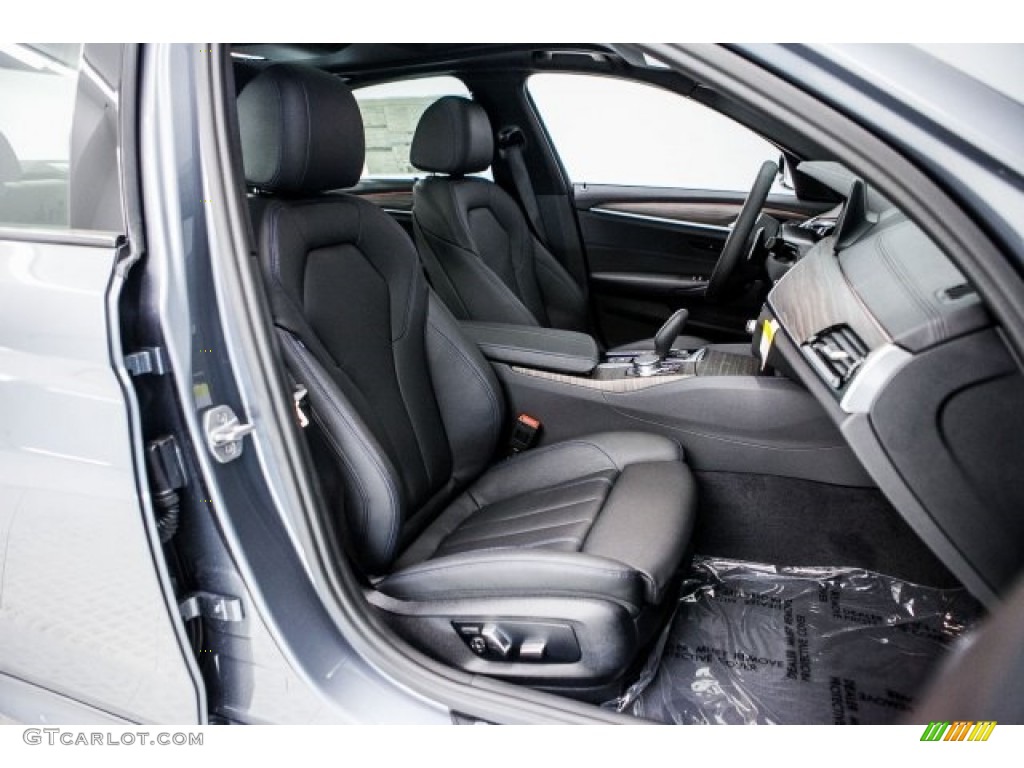 2017 5 Series 540i Sedan - Bluestone Metallic / Black photo #2