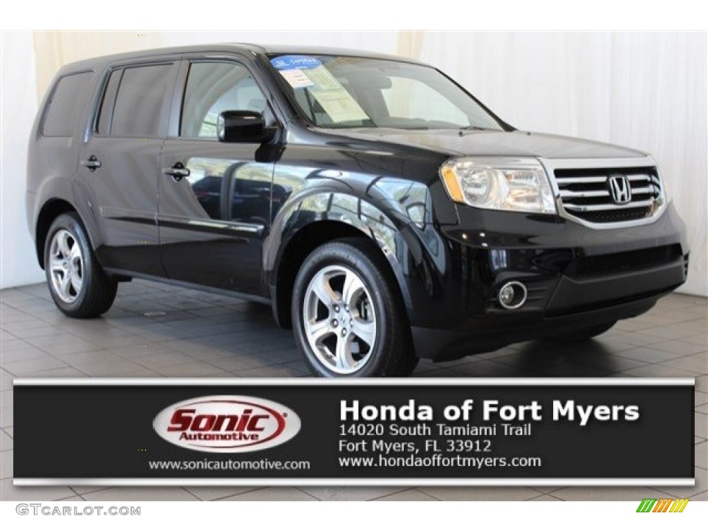 Crystal Black Pearl Honda Pilot