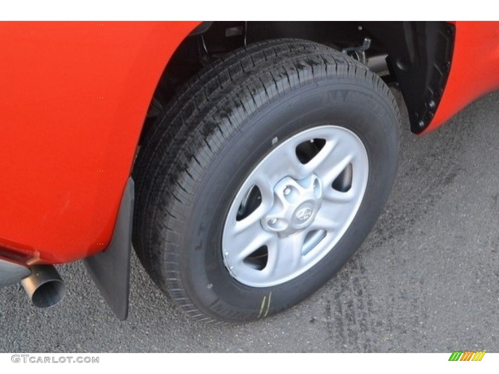 2017 Tundra SR5 Double Cab 4x4 - Inferno Orange / Graphite photo #9