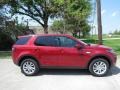 2017 Firenze Red Metallic Land Rover Discovery Sport HSE  photo #6