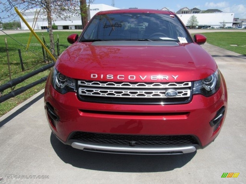 2017 Discovery Sport HSE - Firenze Red Metallic / Ebony photo #9