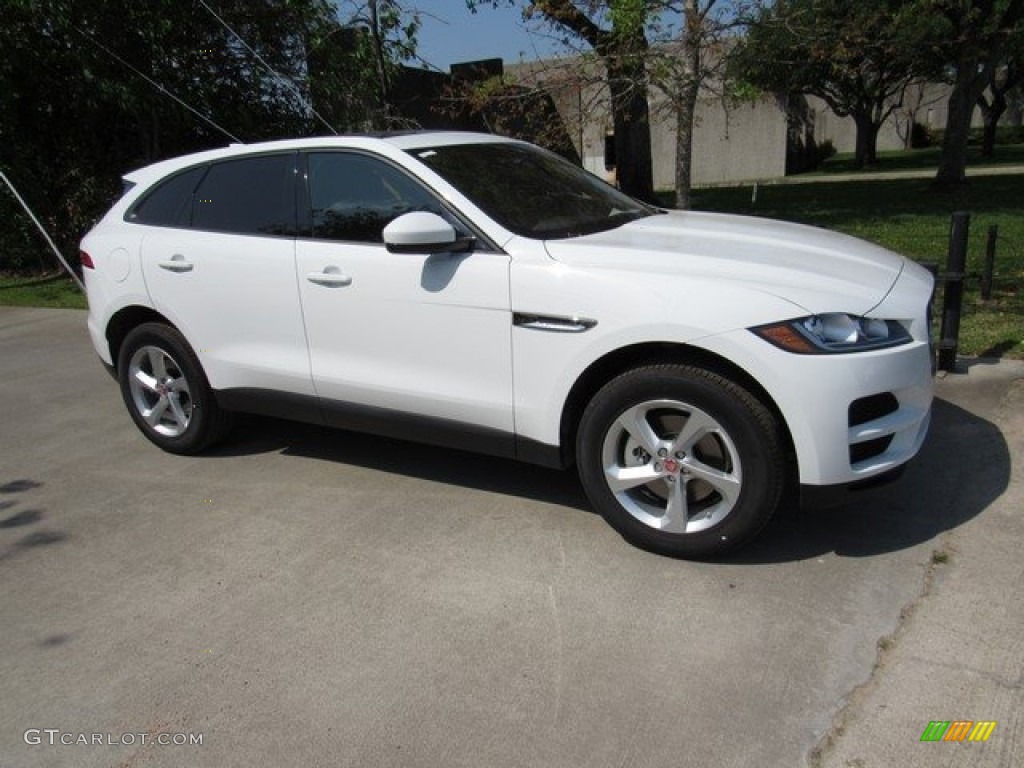 Polaris White Jaguar F-PACE