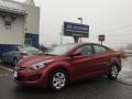 2016 Red Hyundai Elantra SE  photo #1