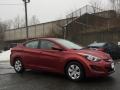 2016 Red Hyundai Elantra SE  photo #3