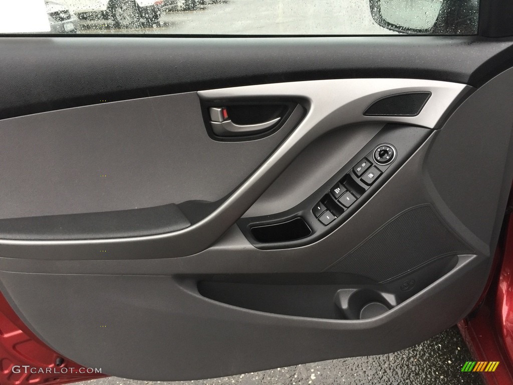 2016 Elantra SE - Red / Gray photo #7