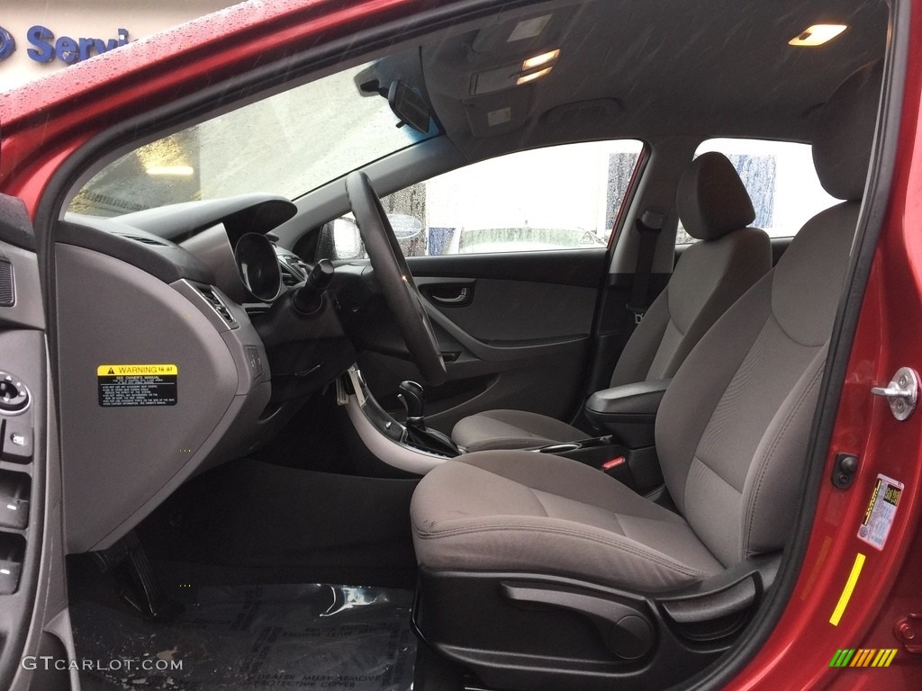 2016 Elantra SE - Red / Gray photo #10
