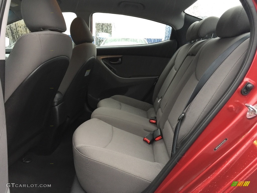2016 Elantra SE - Red / Gray photo #18
