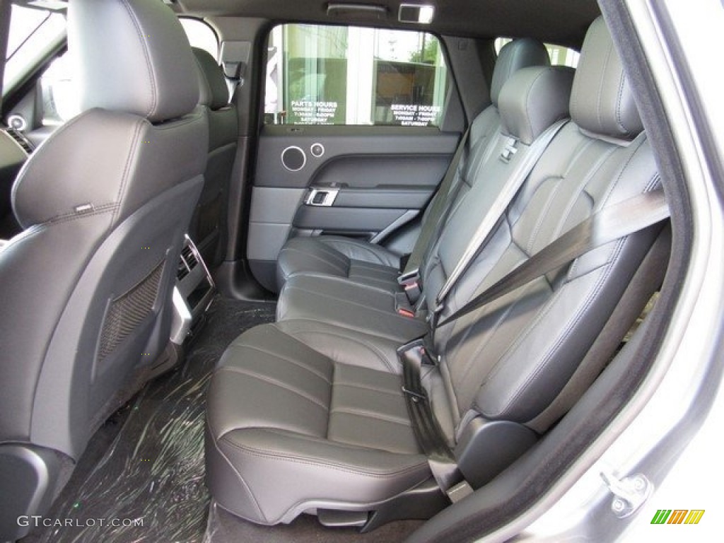 Ebony/Ebony Interior 2017 Land Rover Range Rover Sport SE Photo #119528260