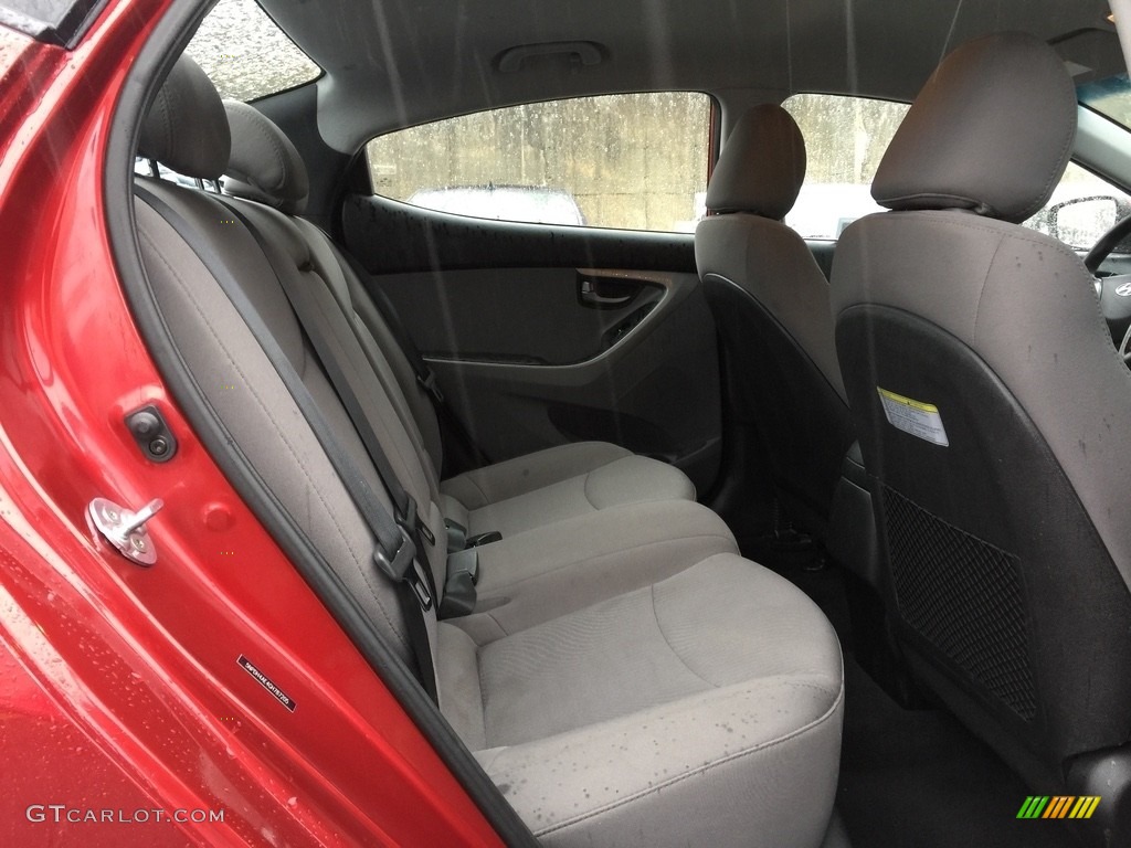 2016 Elantra SE - Red / Gray photo #21