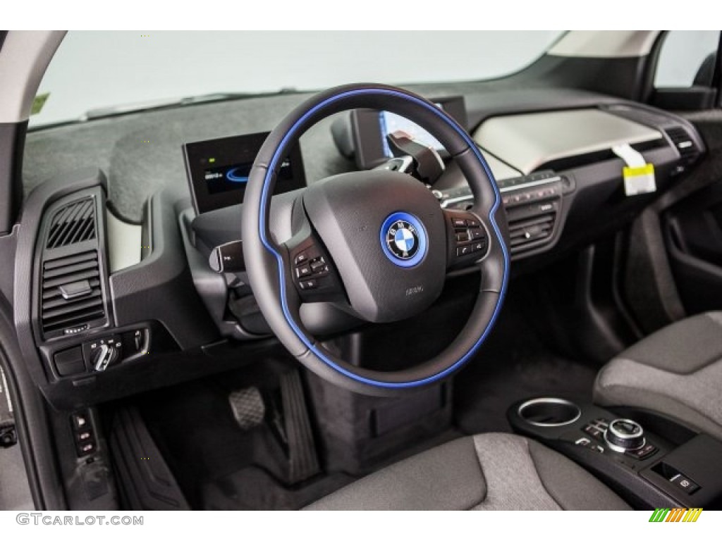 2017 BMW i3 with Range Extender Steering Wheel Photos