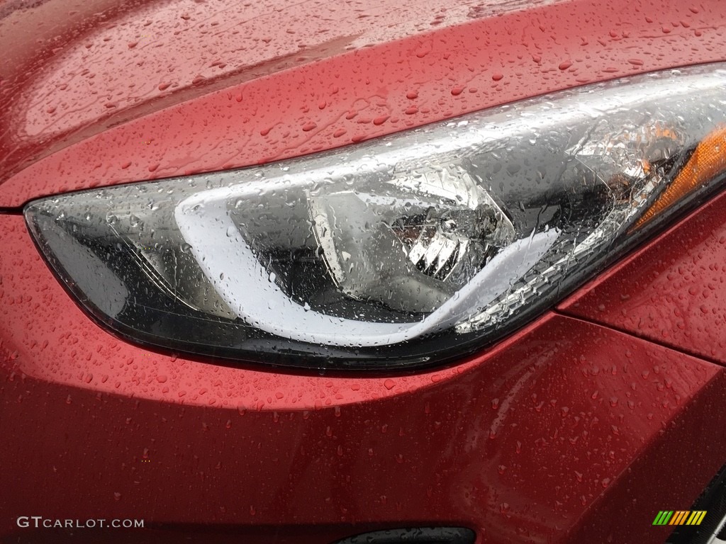 2016 Elantra SE - Red / Gray photo #28
