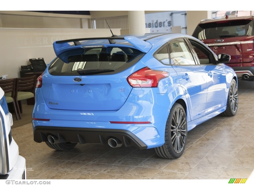 Nitrous Blue 2017 Ford Focus RS Hatch Exterior Photo #119528947