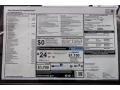 2017 BMW 5 Series 540i Sedan Window Sticker