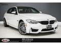 2017 Mineral White Metallic BMW M3 Sedan  photo #1