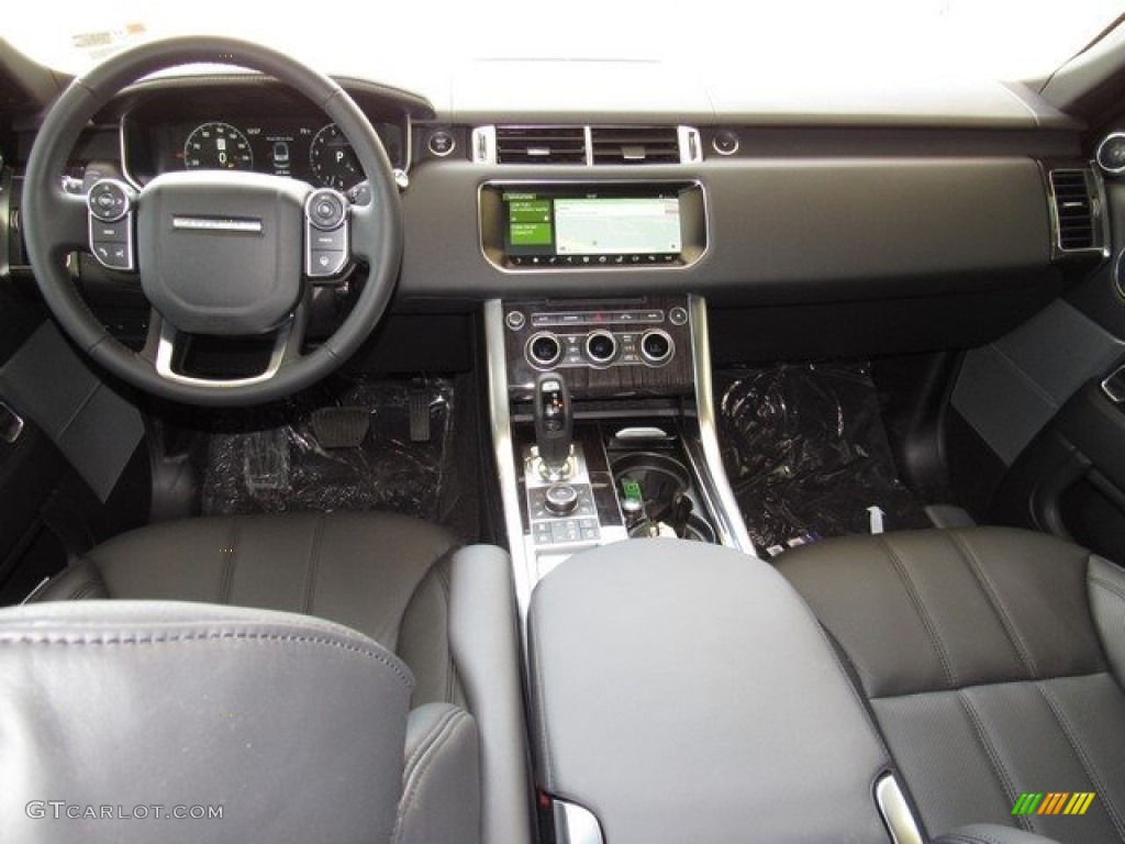 2017 Land Rover Range Rover Sport Supercharged Ebony/Ebony Dashboard Photo #119529628