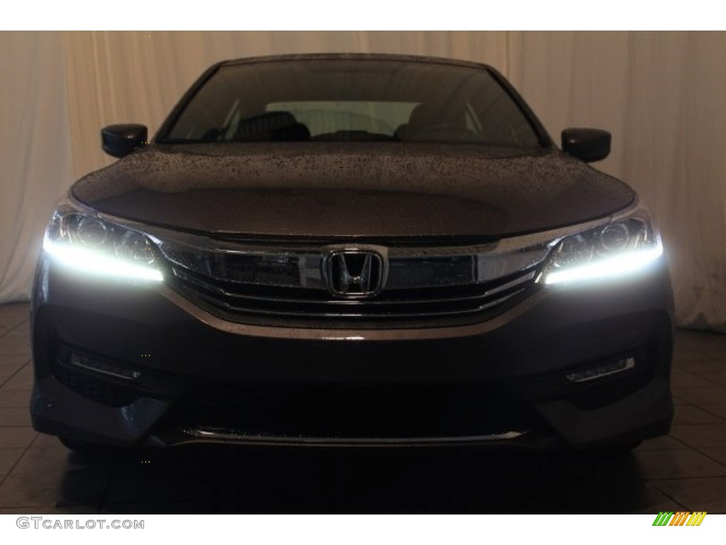 2017 Accord Sport Sedan - Modern Steel Metallic / Black photo #4