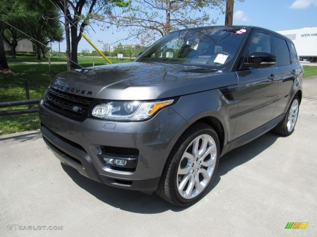 Corris Grey 2017 Land Rover Range Rover Sport Supercharged Exterior Photo #119529757