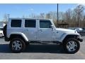 Bright Silver Metallic - Wrangler Unlimited Sahara 4x4 Photo No. 2