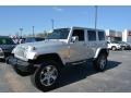 Bright Silver Metallic - Wrangler Unlimited Sahara 4x4 Photo No. 6