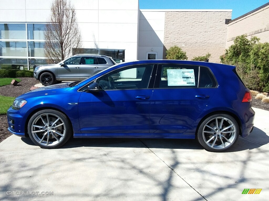 Lapiz Blue Metallic 2017 Volkswagen Golf R 4Motion w/DCC. Nav. Exterior Photo #119531014