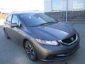 Modern Steel Metallic - Civic EX Sedan Photo No. 19