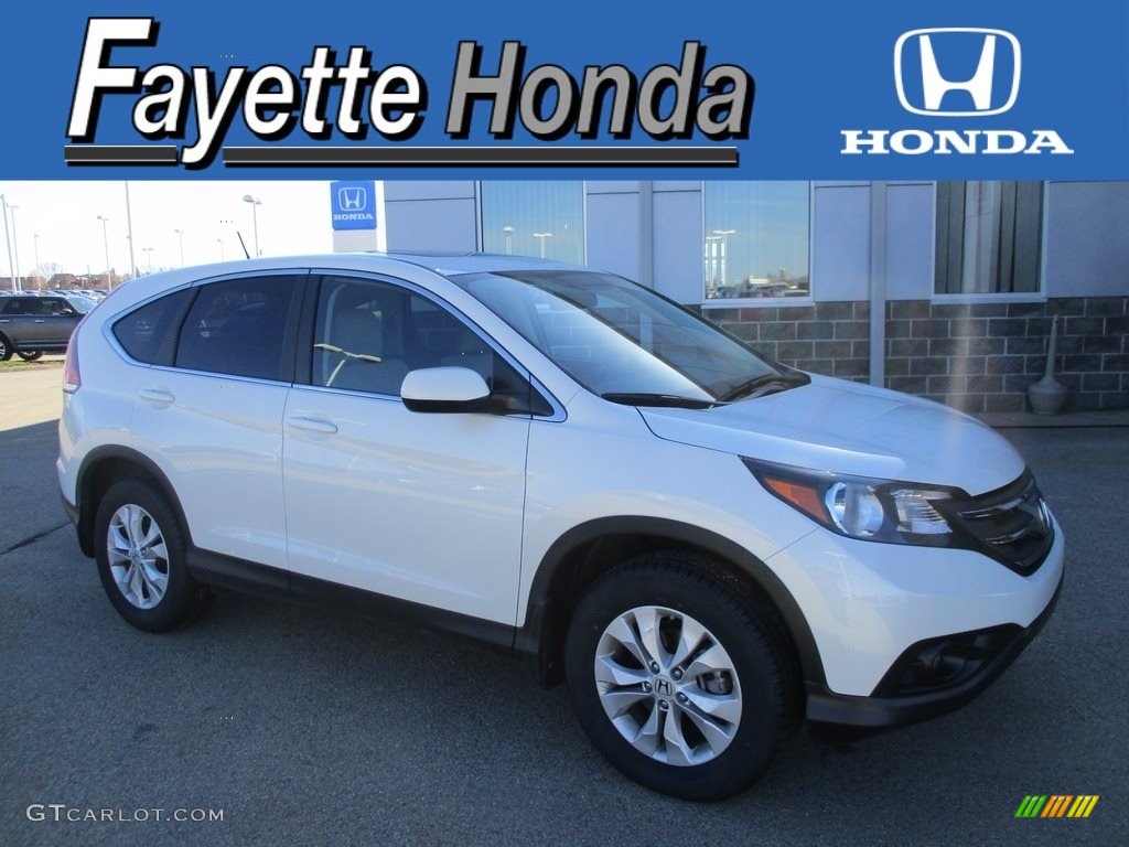 White Diamond Pearl Honda CR-V