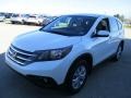 2013 White Diamond Pearl Honda CR-V EX AWD  photo #5