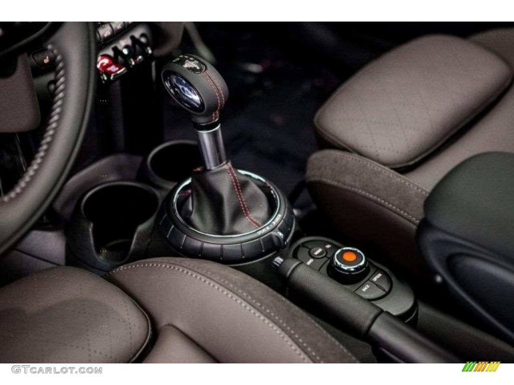 Cross Punch Leather/Dark Truffle Interior 2017 Mini Hardtop Cooper S 2 Door Photo #119531599