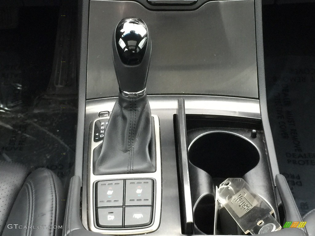 2013 Azera  - Black Onyx Pearl / Graphite Black photo #16