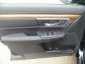 Black 2017 Honda CR-V EX-L AWD Door Panel