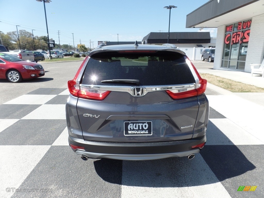 2017 CR-V Touring - Modern Steel Metallic / Gray photo #4