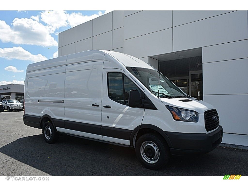 Oxford White 2017 Ford Transit Van 350 HR Long Exterior Photo #119533473