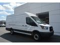 Oxford White 2017 Ford Transit Van 350 HR Long Exterior