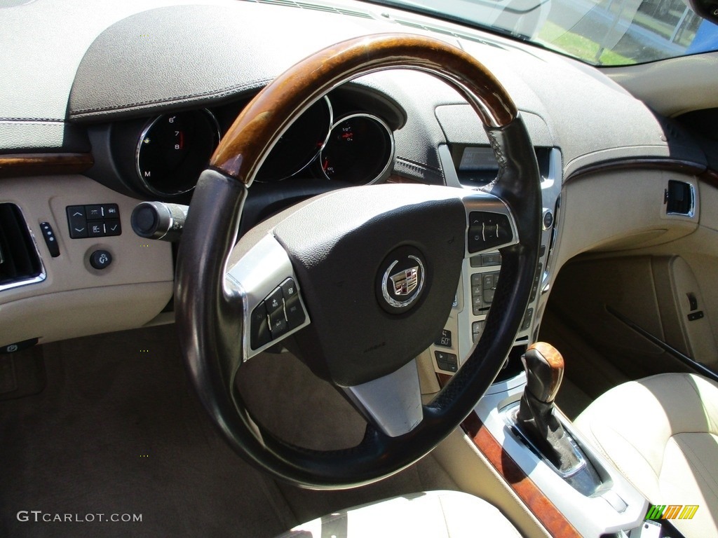 2008 CTS 4 AWD Sedan - White Diamond Tri-Coat / Cashmere/Cocoa photo #24