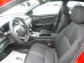Front Seat of 2017 Civic EX Hatchback