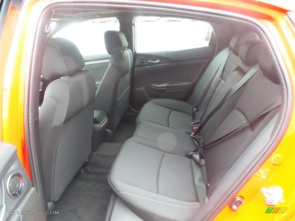2017 Honda Civic EX Hatchback Rear Seat Photos