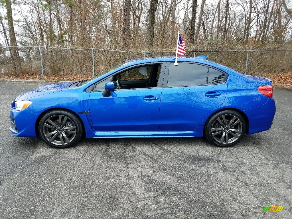 2016 WRX Premium - WR Blue Pearl / Carbon Black photo #10