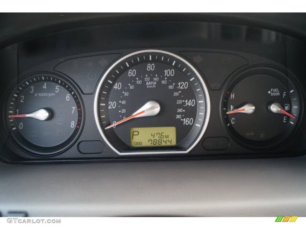2006 Sonata GLS V6 - Powder White Pearl / Beige photo #21