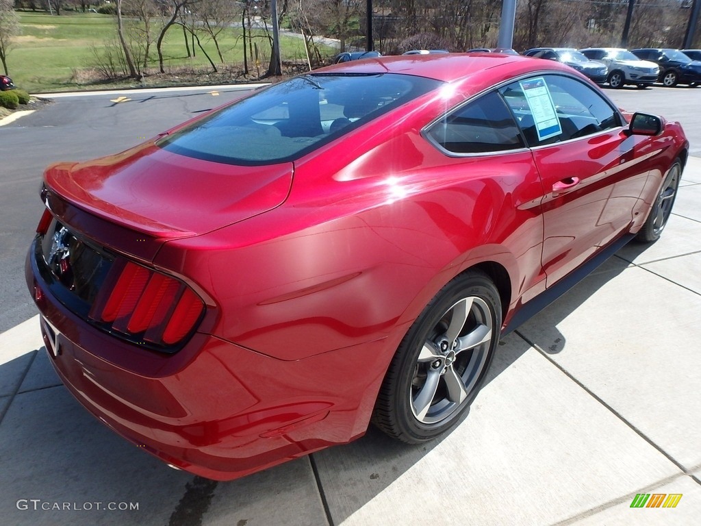 2016 Mustang V6 Coupe - Ruby Red Metallic / Ebony photo #5