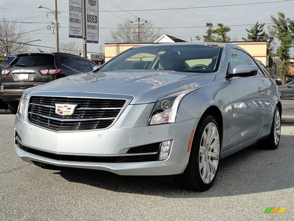 2017 ATS Luxury AWD - Silver Moonlight Metallic / Light Platinum w/Jet Black Accents photo #3