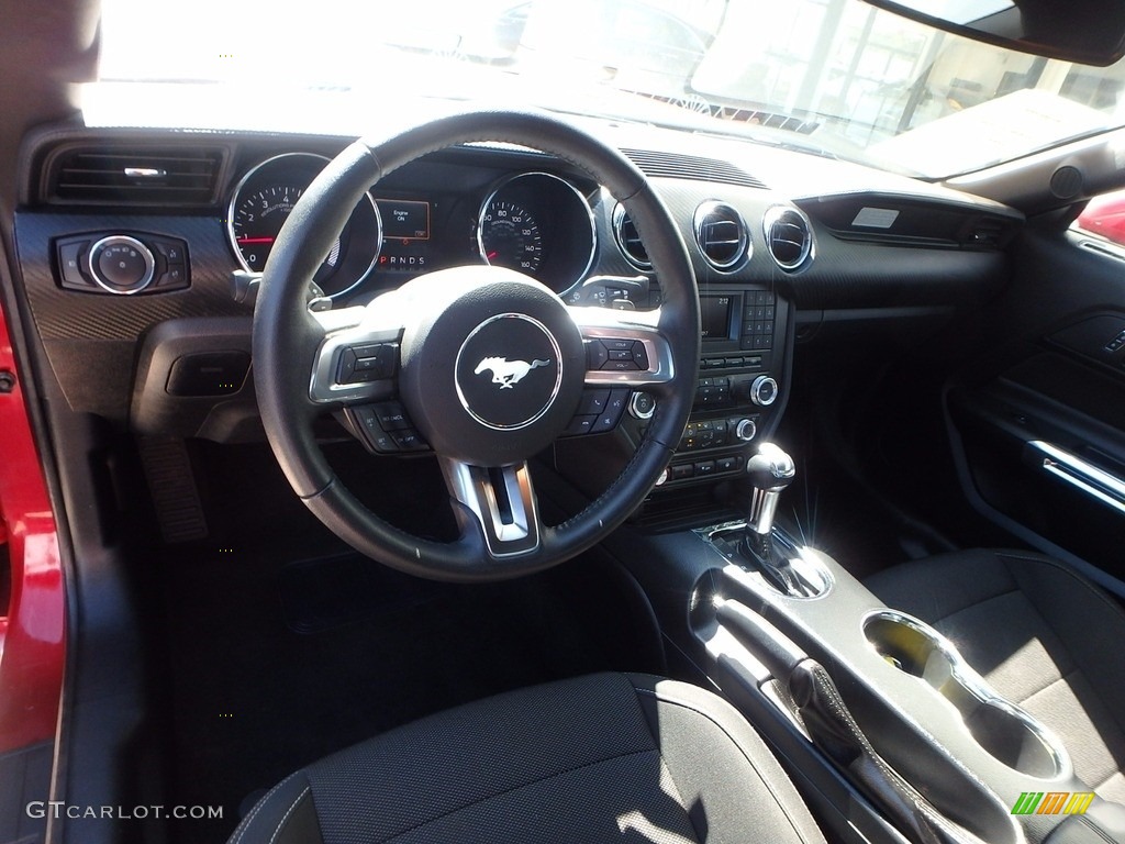 2016 Mustang V6 Coupe - Ruby Red Metallic / Ebony photo #16