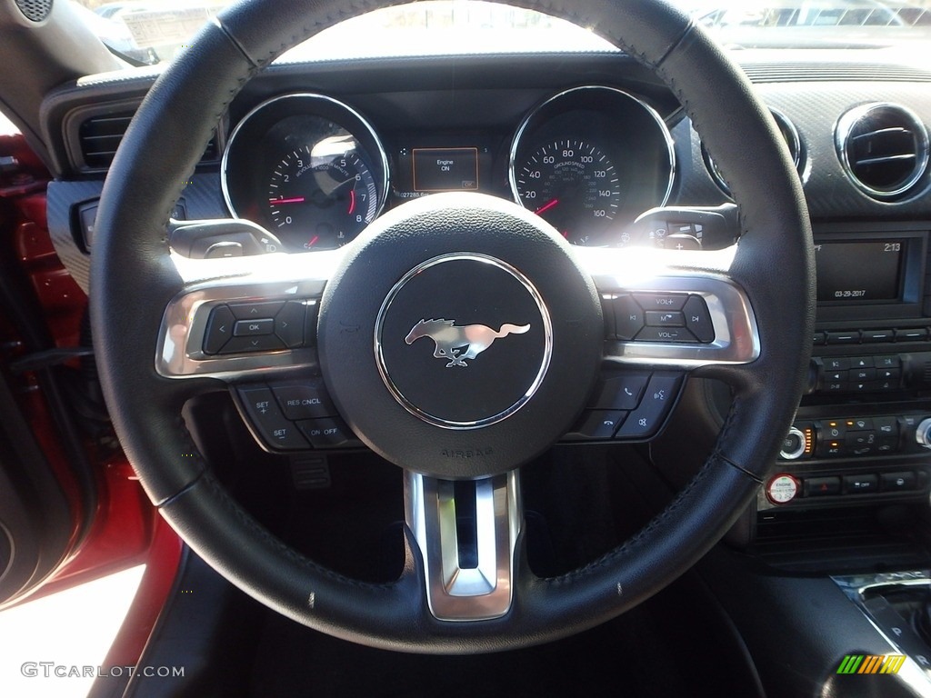 2016 Mustang V6 Coupe - Ruby Red Metallic / Ebony photo #21