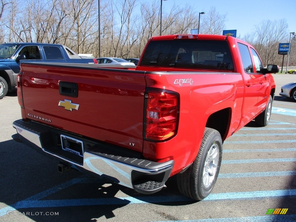 2017 Silverado 1500 LT Crew Cab 4x4 - Red Hot / Jet Black photo #6