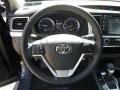 2017 Midnight Black Metallic Toyota Highlander SE AWD  photo #12