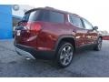 2017 Crimson Red Tintcoat GMC Acadia SLT  photo #7