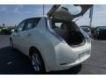 2012 Glacier Pearl White Nissan LEAF SV  photo #16