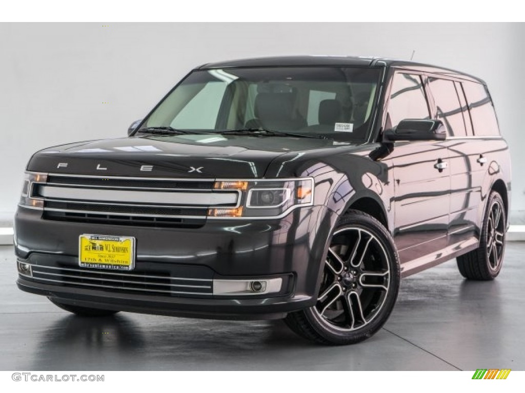 2013 Flex Limited - Tuxedo Black Metallic / Charcoal Black photo #15