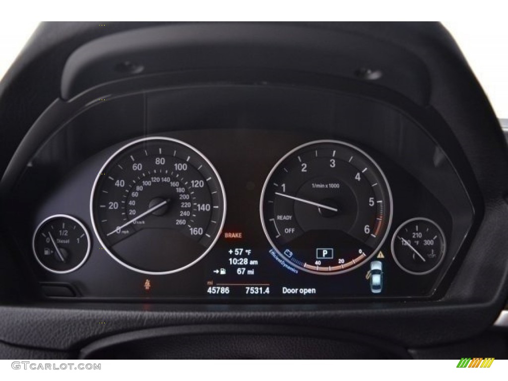 2014 3 Series 328d Sedan - Black Sapphire Metallic / Black photo #27